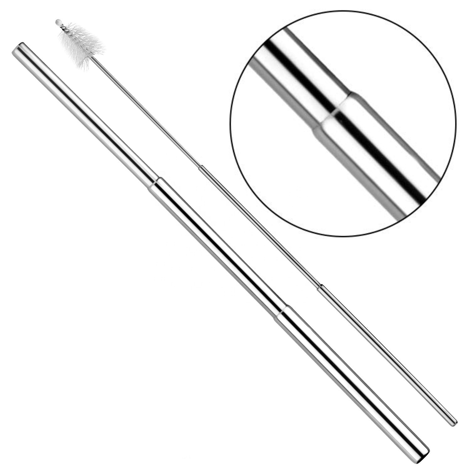 Bộ Ống Hút Inox Telescopic - in logo thumbnail 2