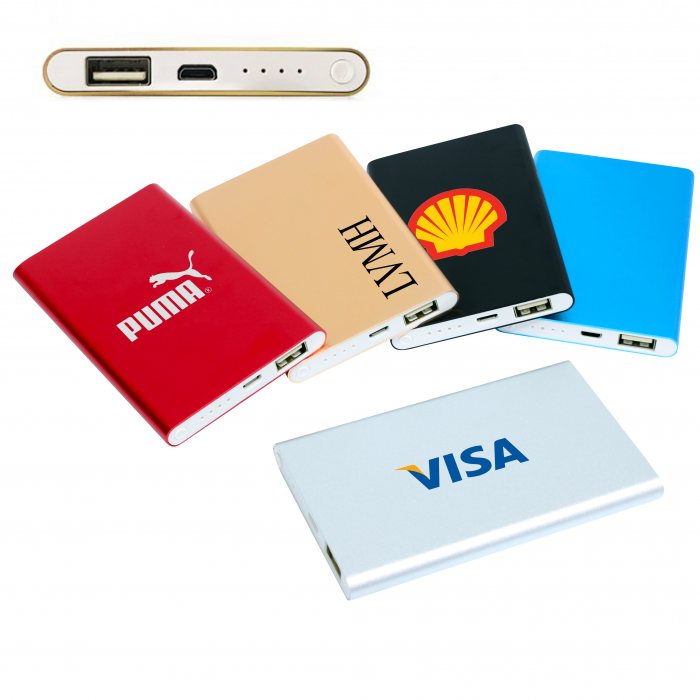 Sạc Dự Phòng Siêu Mỏng (4000mah) - in logo thumbnail 2