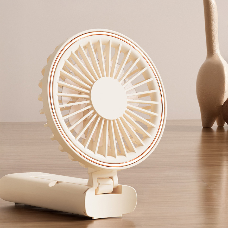 Lightweight Fan with Phone Holder - custom logo thumbnail 2