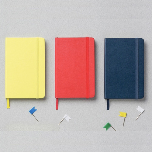 MOLESKINE A5 Classic Notebook - Ruled - Hardcover - custom logo thumbnail 2