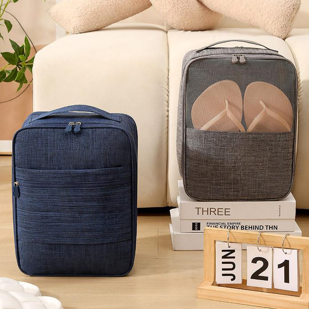 Túi Đựng Giày Ashlea 3 Ngăn - in logo thumbnail 2