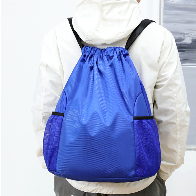 Ripstop Drawstring Backpack - custom logo thumbnail 2