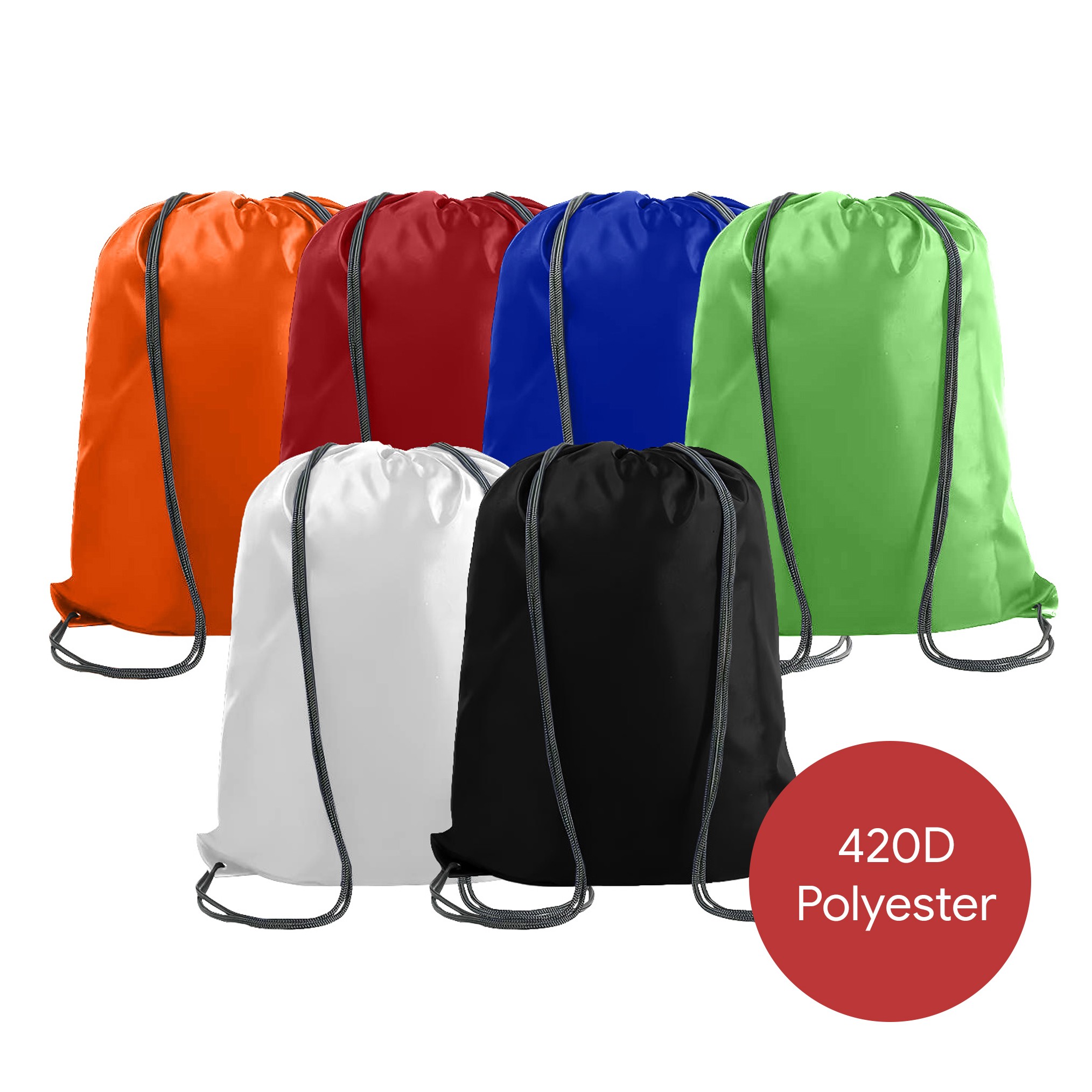 Supreme Drawstring Bag (420D) - custom logo thumbnail 2