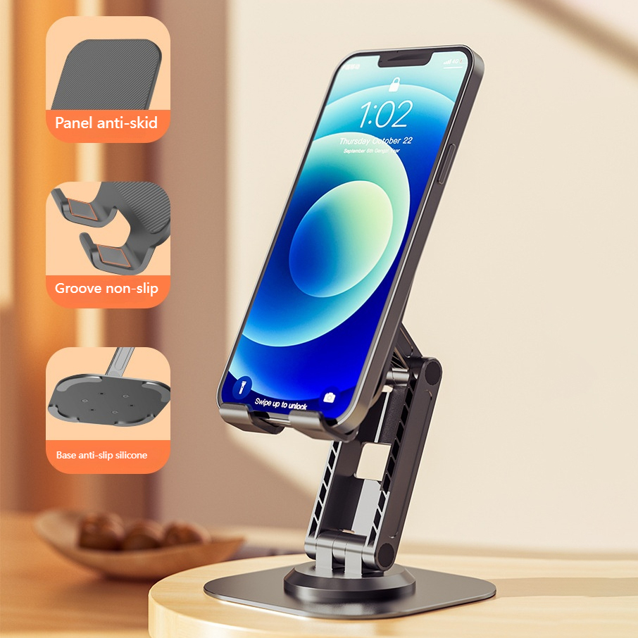 360 Rotating Phone Stand - custom logo thumbnail 3