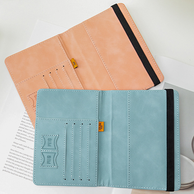 Bao Da Hộ Chiếu & Thẻ Wander RFID - Bảo Vệ An Toàn Tuyệt Đối - in logo thumbnail 3