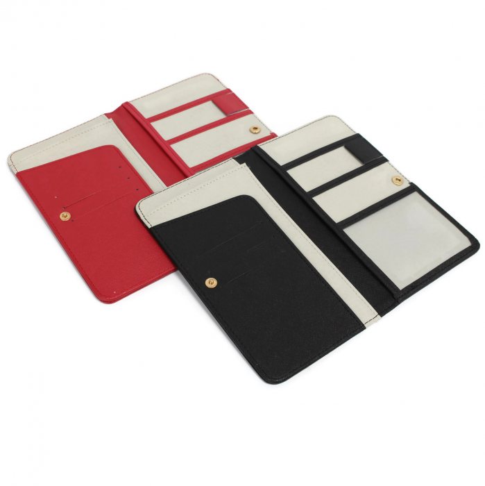 Stylish Leather Travel Organizer - custom logo thumbnail 2