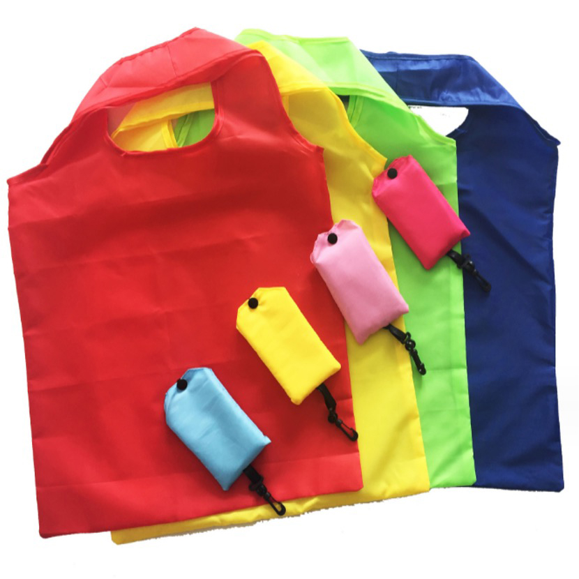 Túi Mua Sắm Gấp Gọn Có Móc Khóa - in logo thumbnail 2