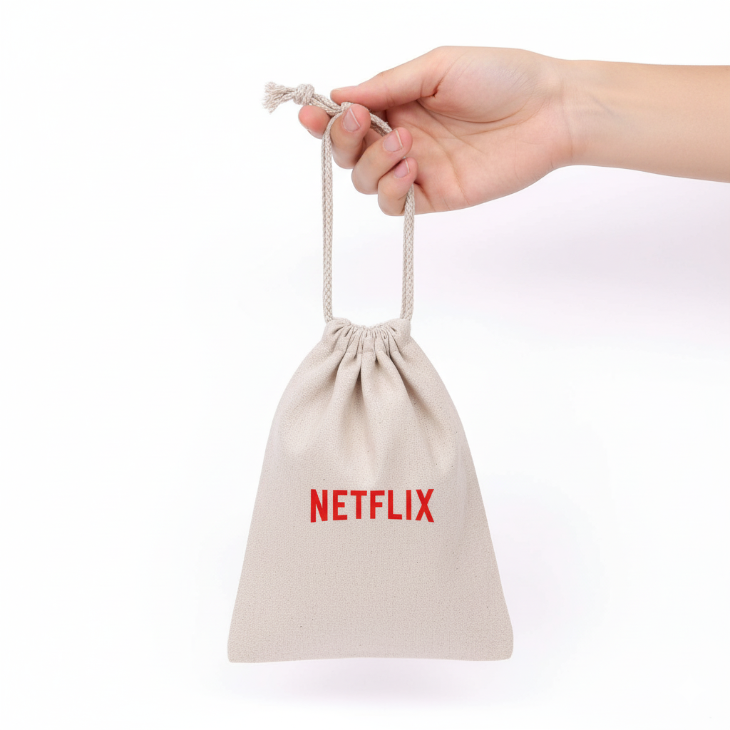 Canvas Drawstring Pouch (15 x 20cm) - custom logo thumbnail 2