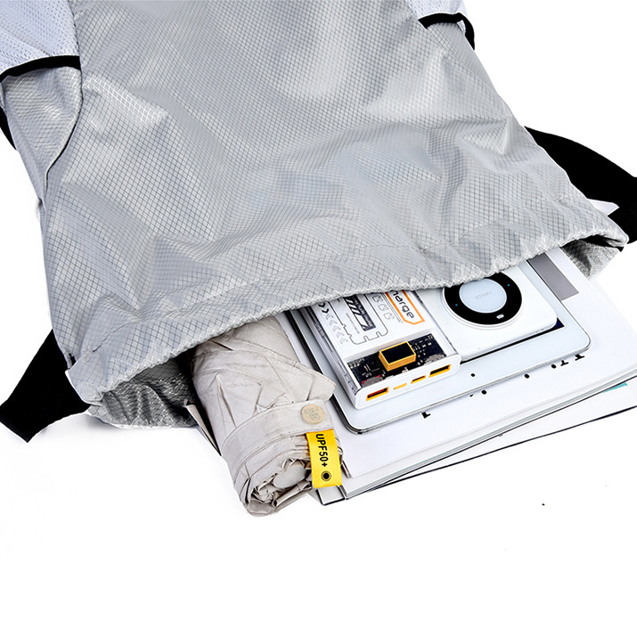 Ripstop Drawstring Backpack - custom logo thumbnail 3