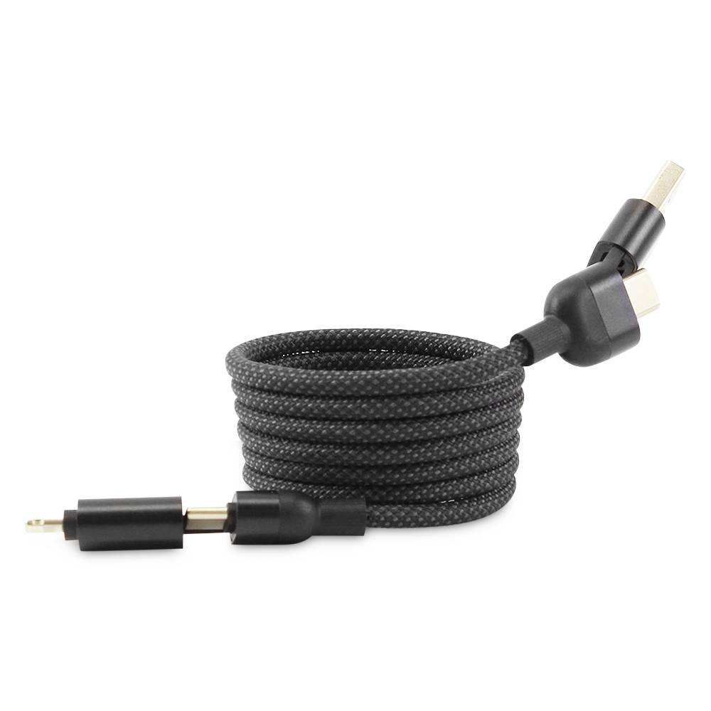100W 4 in 1 Magnetic Charging Cable (Type C-to-Type C) - custom logo thumbnail 4