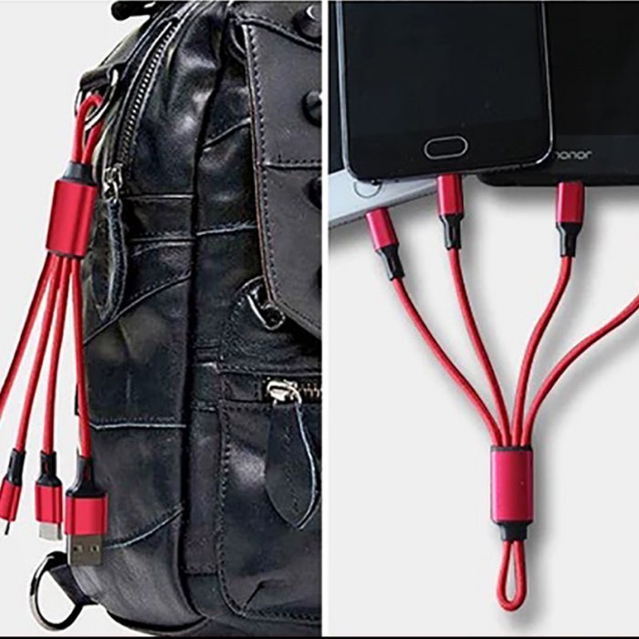 Speed Charging Loop Charging Cable (3A) - custom logo thumbnail 4