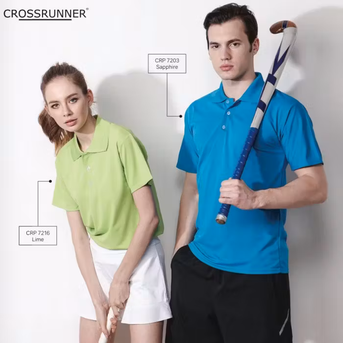 Crossrunner Dri-Fit Performance Polo - custom logo thumbnail 4