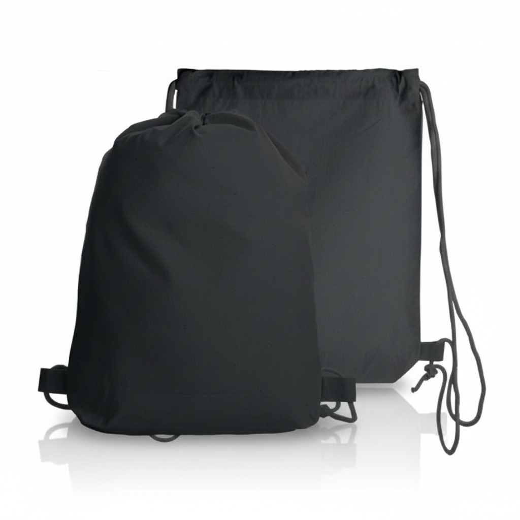 Canvas Drawstring Bag - custom logo thumbnail 4