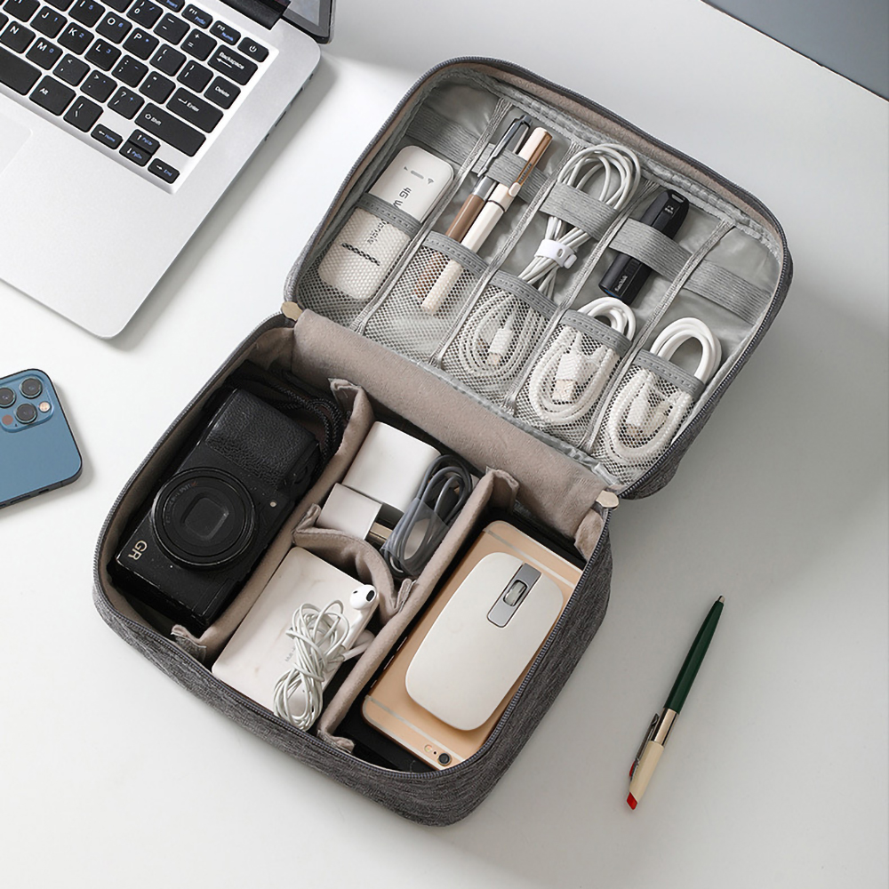 Ashlea Travel Digital Organizer Pouch - custom logo thumbnail 4