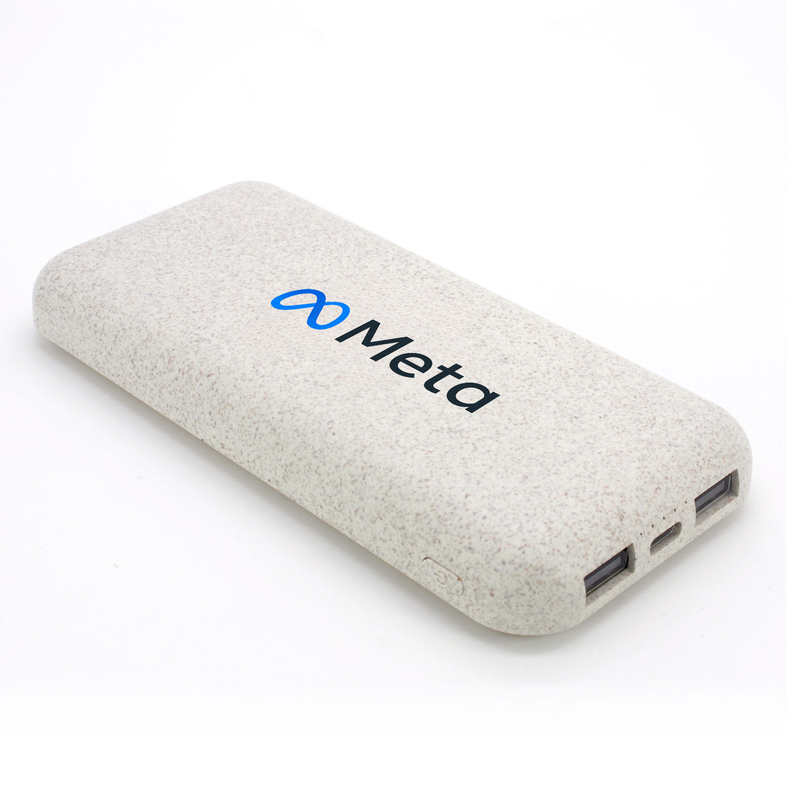 10,000mAh TerraCharge Bamboo Wireless Powerbank - custom logo thumbnail 5