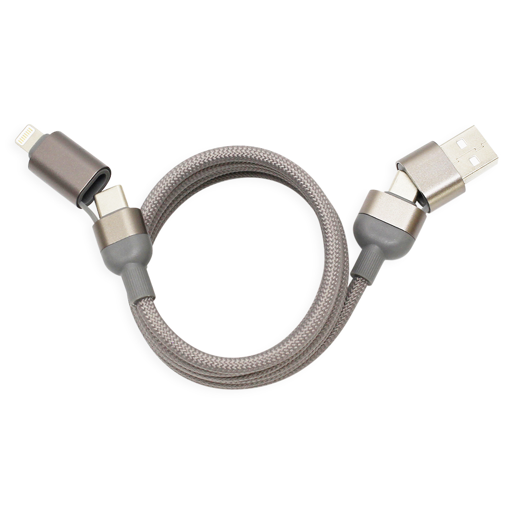 100W 4 in 1 Magnetic Charging Cable (Type C-to-Type C) - custom logo thumbnail 5