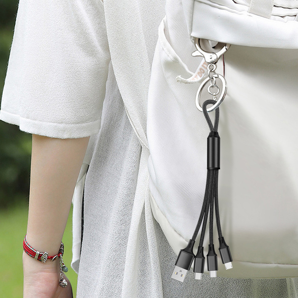 Speed Charging Loop Charging Cable (3A) - custom logo thumbnail 5