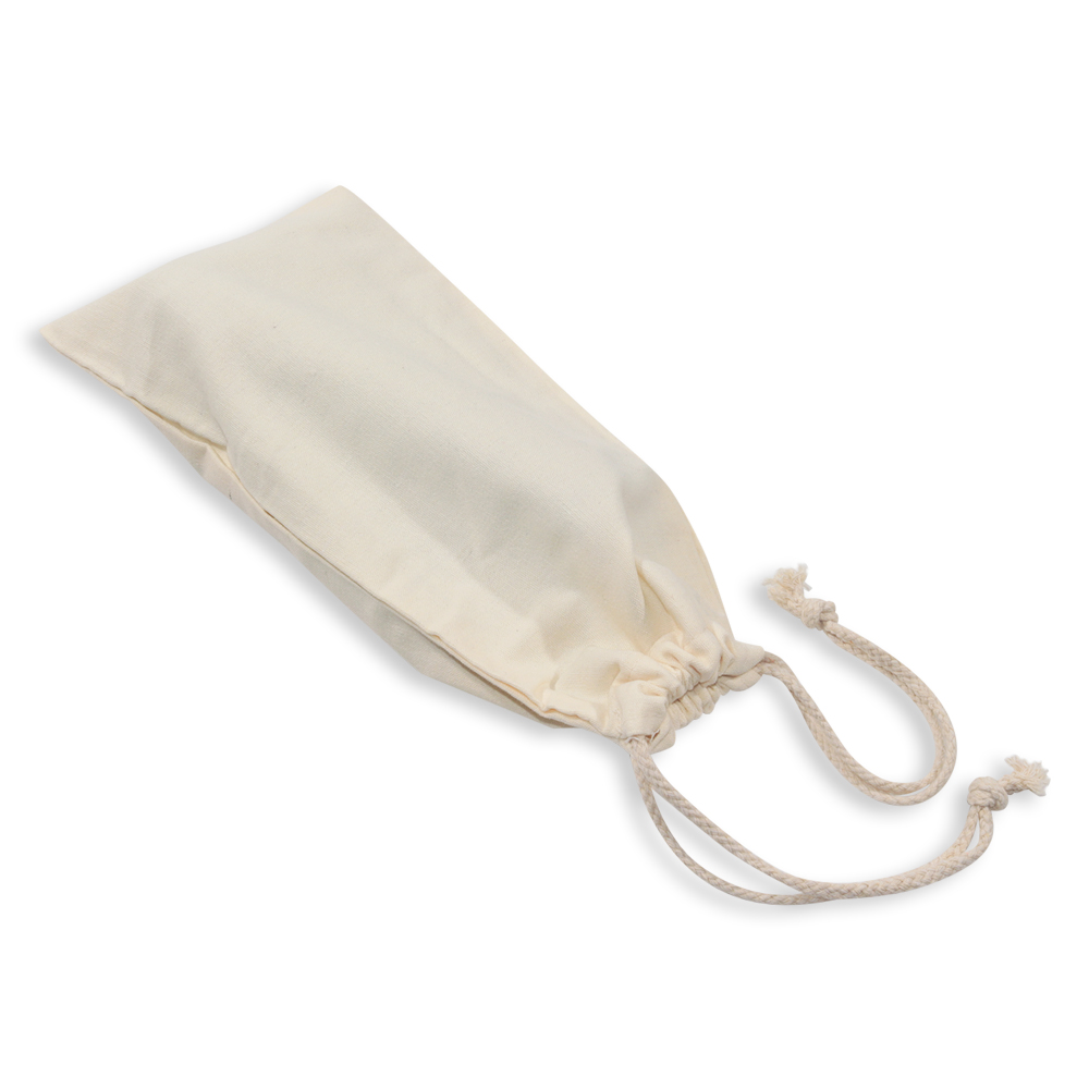 Canvas Drawstring Pouch (Fits A5) - custom logo thumbnail 4