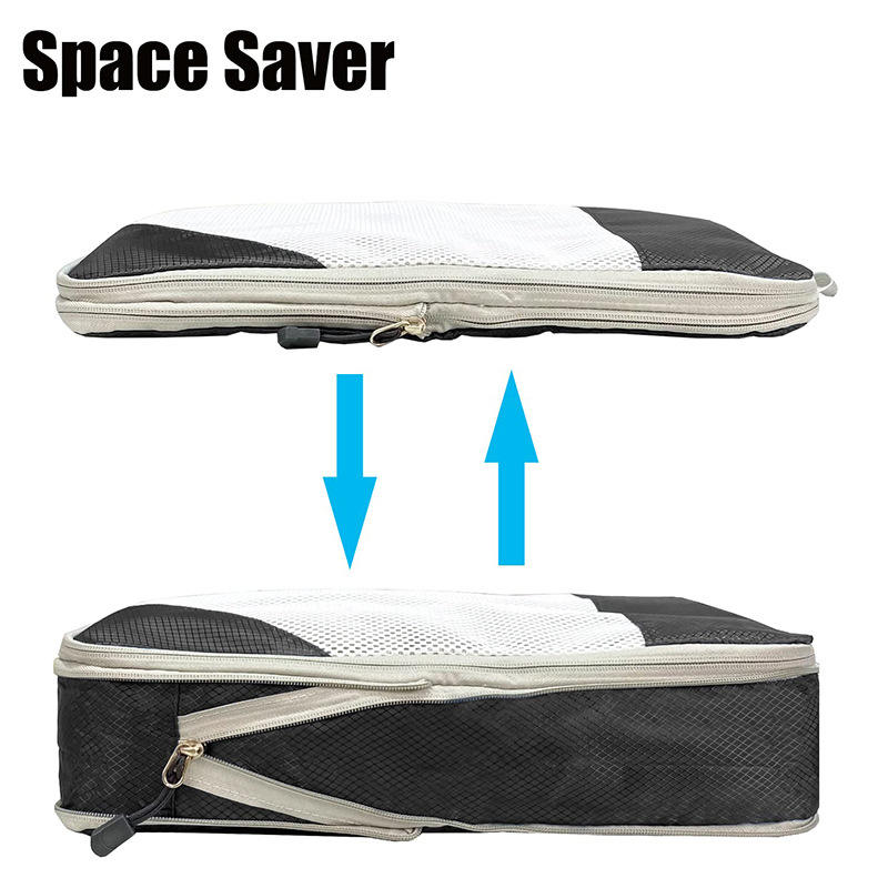 Bộ 4 Túi Lưới Ép Chân Không Đựng Đồ Du Lịch - in logo thumbnail 4