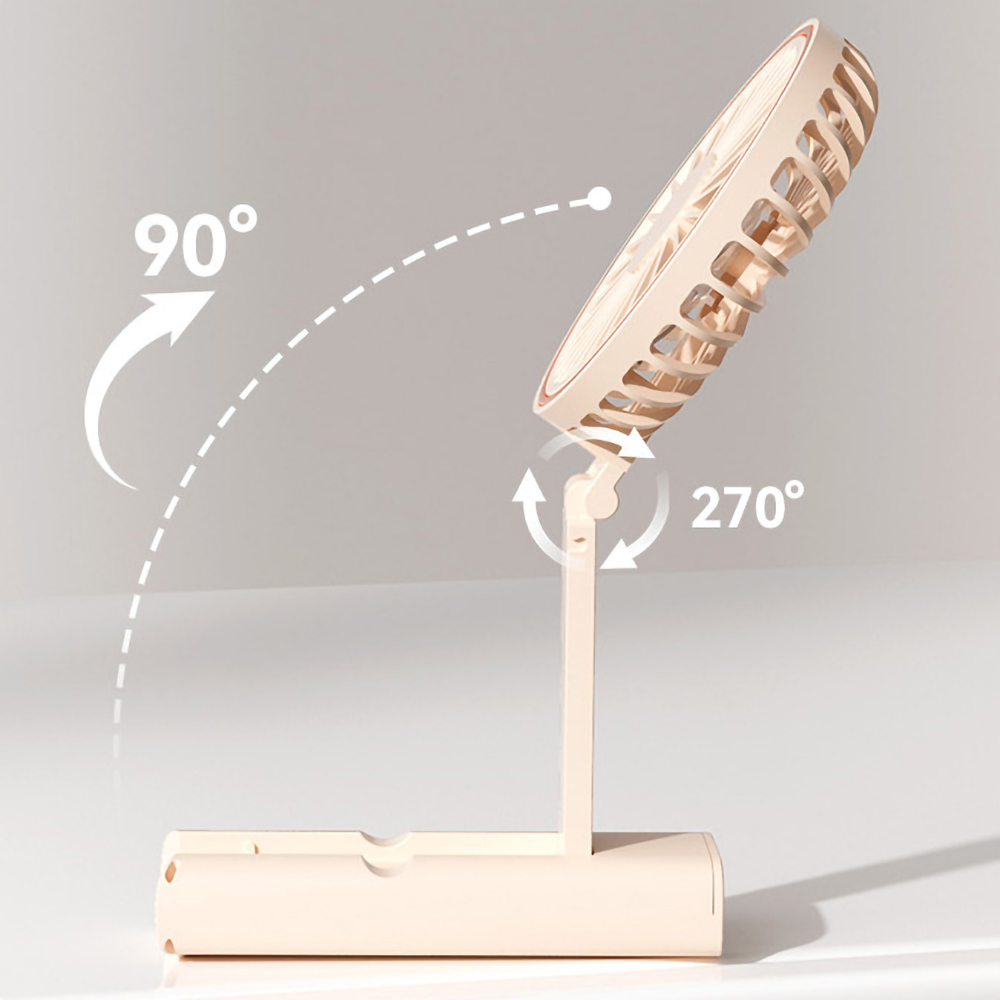 Lightweight Fan with Phone Holder - custom logo thumbnail 6