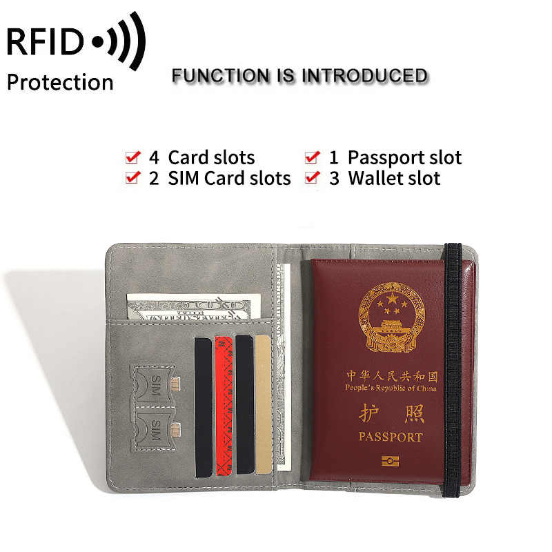 Bao Da Hộ Chiếu & Thẻ Wander RFID - Bảo Vệ An Toàn Tuyệt Đối - in logo thumbnail 6