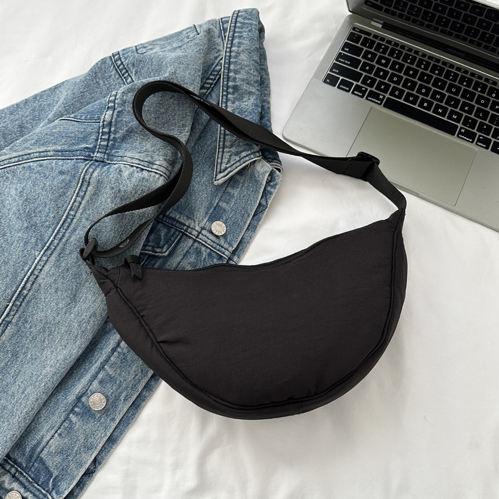 Túi Đeo Chéo Nửa Vầng Trăng - in logo thumbnail 6