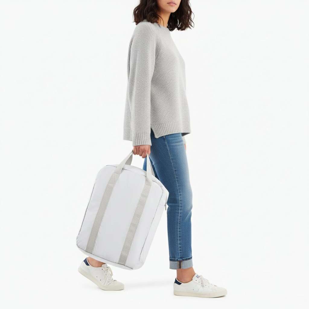 SOLARIS Mauritius Foldable  Portrait Travel Bag - custom logo thumbnail 5