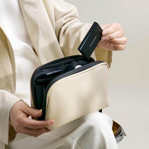 Túi Đựng Gadget Da Premio - in logo thumbnail 6