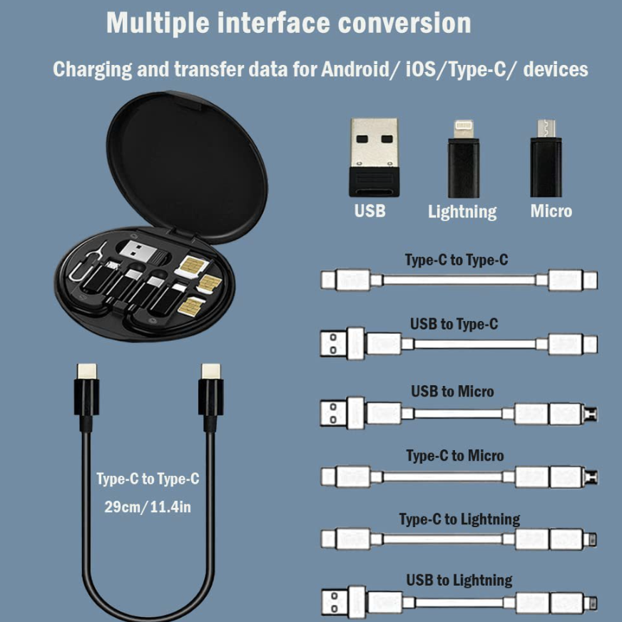 Multi Function Data Cable Holder - custom logo thumbnail 7
