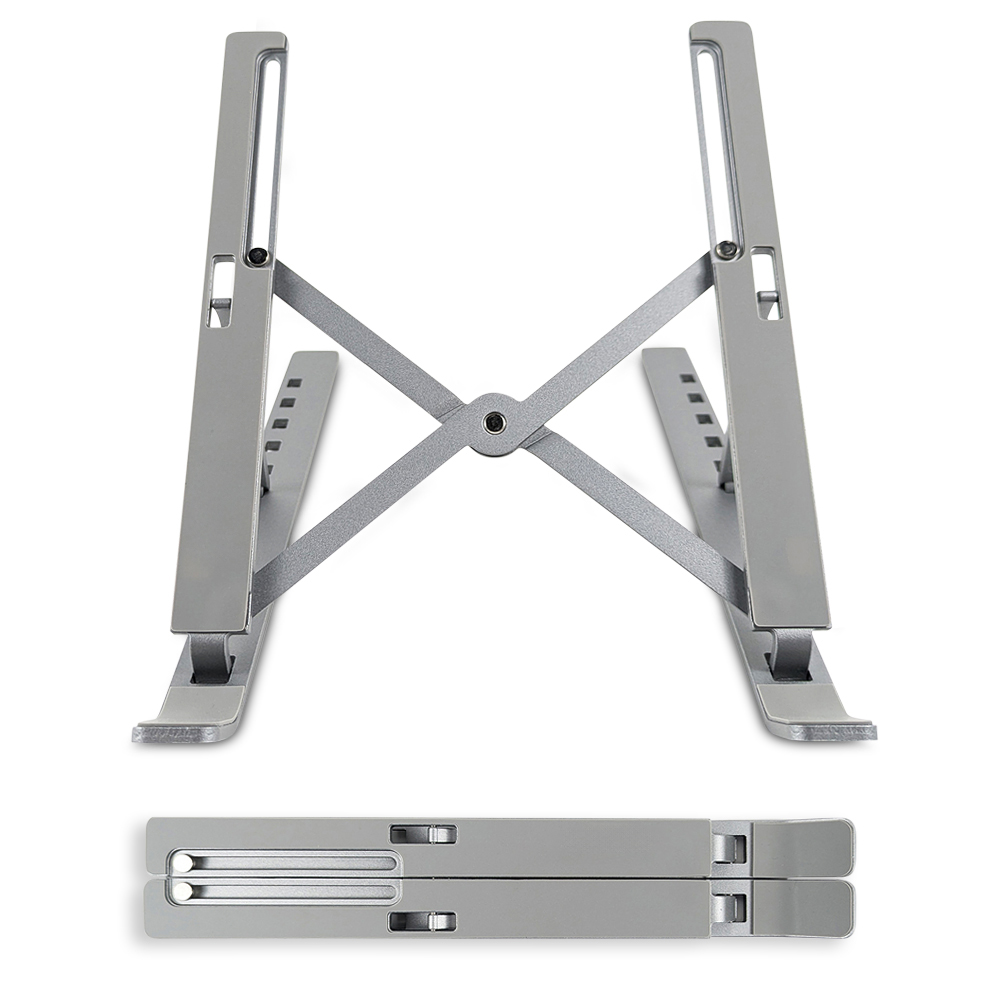 Aluminium Folding Laptop Stand - custom logo thumbnail 7