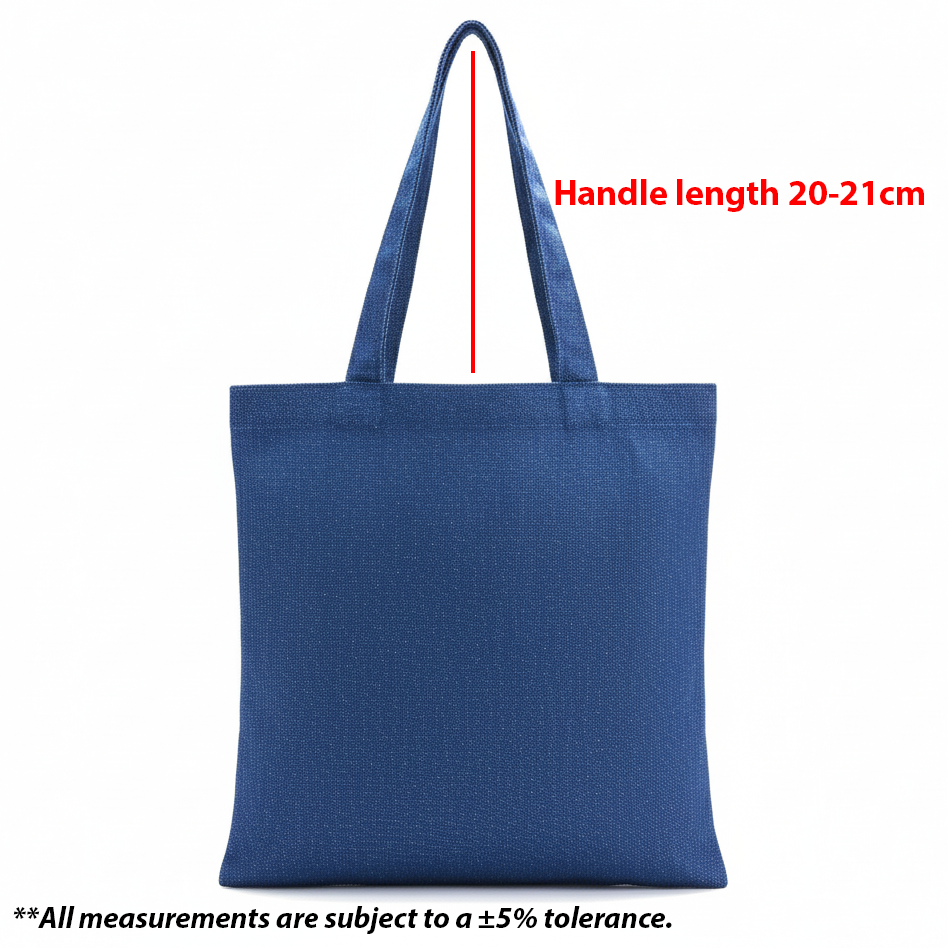 Túi Tote Denim A4 - in logo thumbnail 5