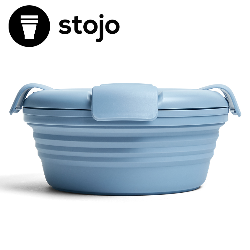 Salad Collapsible Bowl - in logo