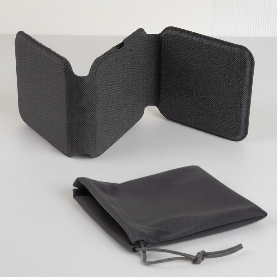 Đế Sạc Không Dây Gấp Gọn 3 trong 1 - in logo thumbnail 3