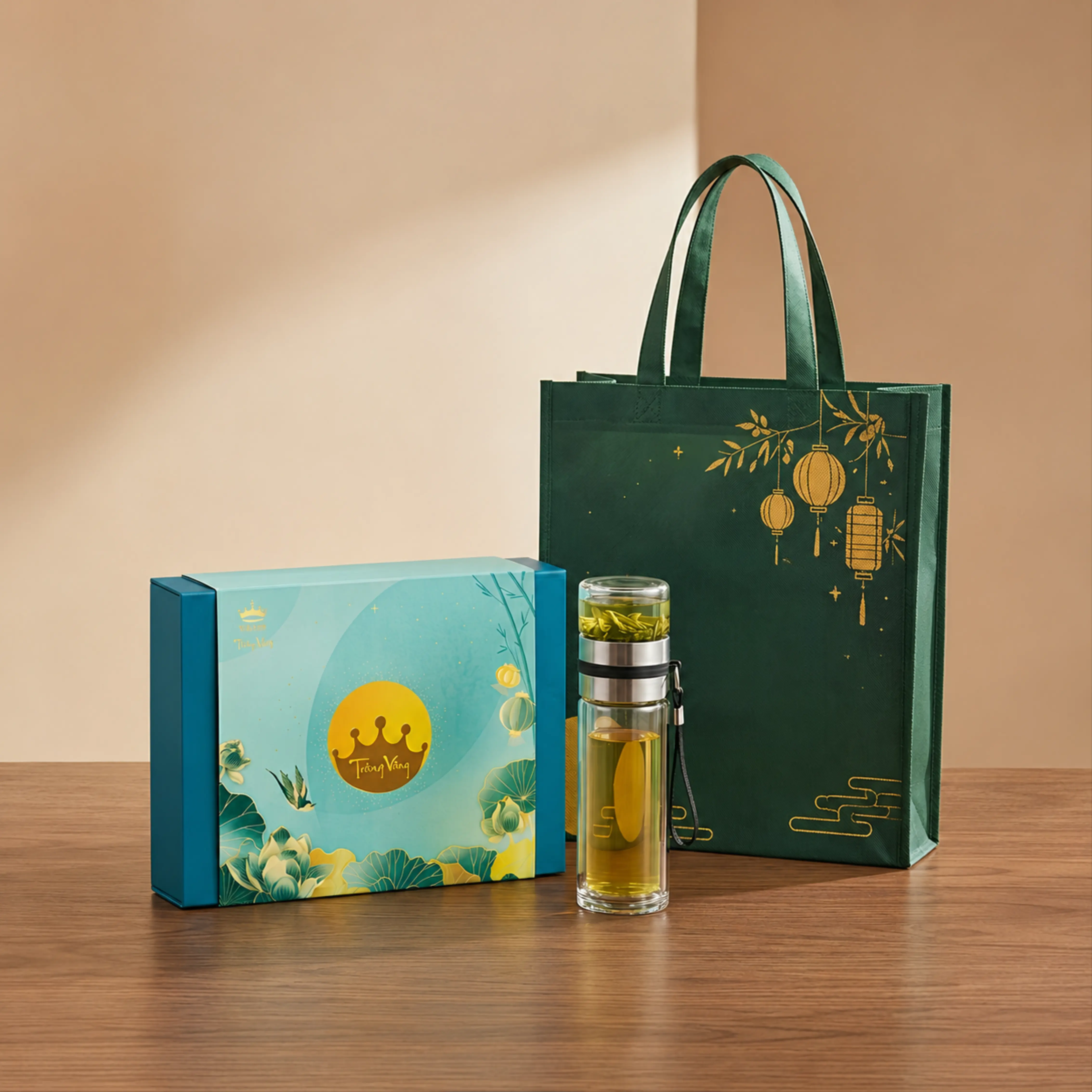 Moonlit Dance branded Mid-Autumn mooncake gift box
