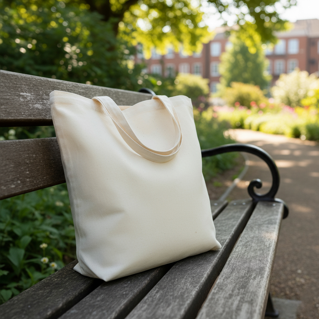 Túi Vải Canvas A3 - in logo thumbnail 2