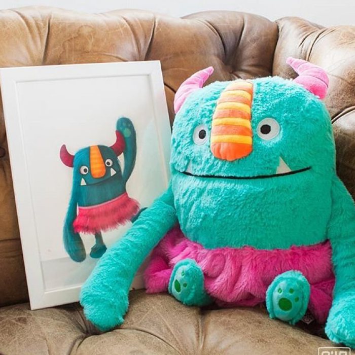 Đồ chơi nhồi bông Plushie tùy chỉnh - in logo thumbnail 6