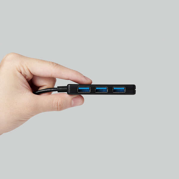Hub siêu mỏng USB 5Gbps (có Type-C) - in logo thumbnail 3