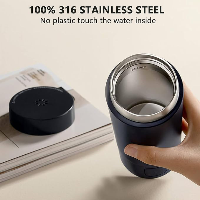 Ấm đun nước điện cầm tay 350ml 2 - in logo thumbnail 2